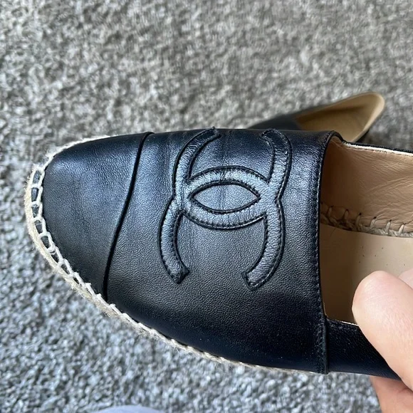 Chanel Lambskin Espadrilles - Picture 4 of 8